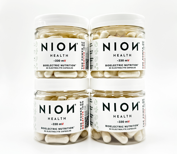 NION Bioelectric Nutrition - 240 Capsules (4 Jars)